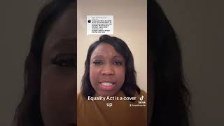 Equality ACT IS A COVER UP [upl. by Acitel136]