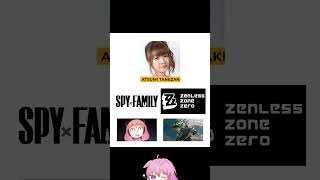 Tanezaki Atsumi has two sides zenlesszonezero 絕區零 spyxfamily [upl. by Spark725]