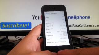 tutoriales iOS 8 Cómo hacer una captura de pantalla en iOS 8 iPhone 5S 5 4s consejos [upl. by Tnirb]