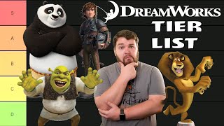 Ranking Every DreamWorks Animated Movie  Dreamworks Tier List [upl. by Yaresed]