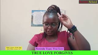 Sunday School 0  6 Years  True Love Forgives True Love  Tr Veronica  3rd November 2024 [upl. by Livesay]