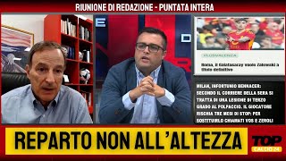 MILAN SENZA BENNACER LA COPERTA È CORTA PROVA DEL 9 PER SPALLETTI  RIUNIONE DI REDAZIONE [upl. by Abibah]