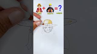 FUSHION ANIME Naruto and Luffy combine to become one of strongest anime character naruto luffy [upl. by Nylecaj]