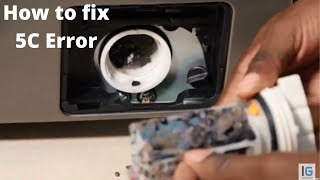 How to Fix the 5C Error Code  Samsung Ecobubble Front Load Washing Machine [upl. by Jarrett546]