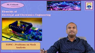 Problems on Mesh Analysis by Mr S Srikanth [upl. by Thedrick]