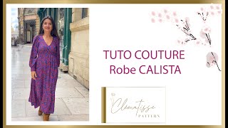 Tuto de couture de la robe CALISTA [upl. by Pitarys146]