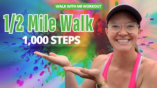 12 Mile WalkAtHome Workout  1000 Steps  Beginner amp SeniorFriendly Exercises  Short amp Sweet [upl. by Dodd62]