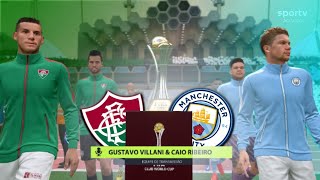 FLUMINENSE X MANCHESTER CITY  FINAL DO MUNDIAL DE CLUBES 2023  FIFA 23 [upl. by Yrrak560]