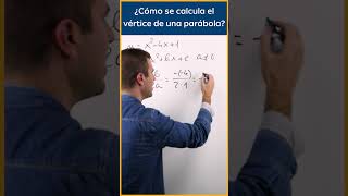 🔔 ¿Cómo se calcula el vértice de una parábola o función cuadrática [upl. by Ayoj329]