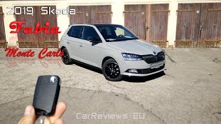 2019 Skoda Fabia 10TSI 110HP Monte Carlo [upl. by Bayer187]