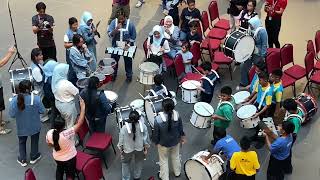 Drum Battle  Malaysia International Youth Marching Band Competition 2024 [upl. by Gusta]