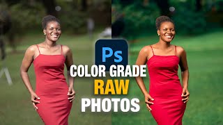 How To Edit and Color Grade Raw Photos in photoshop [upl. by Somerset]