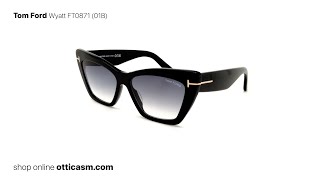 Tom Ford Wyatt FT0871 01B [upl. by Jerrilee]