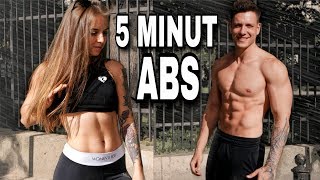 5 MINUT  trening brzucha ABS Workout [upl. by Drehcir]