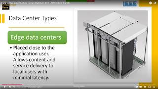 Data Center Infrastructure Design Webinar l IEEE LAU Student Branch [upl. by Anaitsirk]