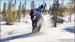 En dag på snöskotern varning för amatör [upl. by Naitsirt127]