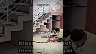 Ide Kreatif Kabinet Tangga Muter idekreatif tukangkreatif [upl. by Stephenson722]