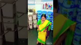 🔥🔥 Power of saree 🔥🔥trendingsong beautiful beautiful [upl. by Asenad]