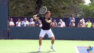 TBerdych Forehand In Slow Motion HD [upl. by Keraj]