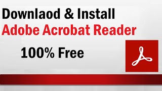 How To Download and Install Adobe Acrobat Reader DC  Download Adobe Acrobat Reader [upl. by Blessington]