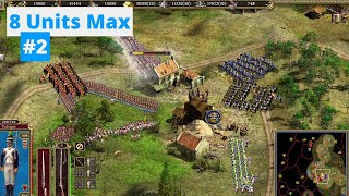 8 Units Max  Cossacks 2 Battle for Europe  France Very Hard  Part 2 [upl. by Kristofer274]