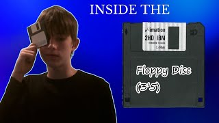 Whats Inside a Floppy Disc 💾 [upl. by Ellierim676]