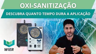 Oxisanitização  Descubra Quanto Tempo Dura a Aplicação de Ozônio [upl. by Annahgiel513]