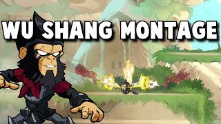 Brawlhalla Wu Shang Montage 2v2 amp 1v1  Guess Whos Back [upl. by Esinal]