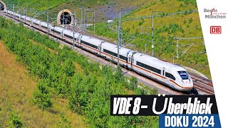 VDE 8 eines der wichtigsten Bahnstrecken Deutschlands [upl. by Daphie]