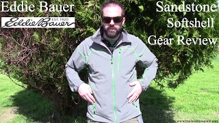 Eddie Bauer Sandstone Soft Shell Jacket Review [upl. by Anavrin247]