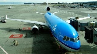 KLM MD11  TakeoffLanding  PHKCD SFOAMS [upl. by Amor123]