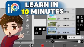 【ibispaint x】 Full Tutorial For Beginners [upl. by Atiekahs]