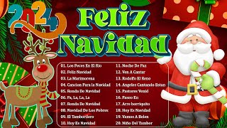 Feliz Navidad 2024🌲Música de Navidad en Español🎅Mejores Exitos Villancicos Navideños [upl. by Htnamas100]