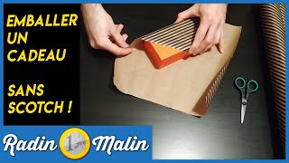 La technique japonaise pour emballer un cadeau SANS SCOTCH [upl. by Yahsel]