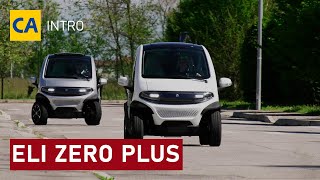 Five Eli Zero Plus  Auto Elettrica CityCar Minicar Spot TV [upl. by Karlis]