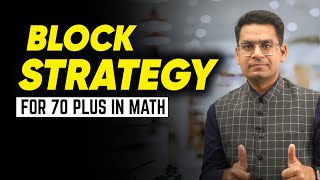 JEE Main Block Strategy for Math  Now make Math Scoring [upl. by Lahsram288]