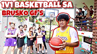 1V1 BASKETBALL SA BRUSKO GFS MANALO MAY BAG [upl. by Llerrad]