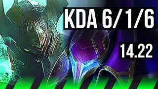 MORDEKAISER vs NOCTURNE JGL  616  KR Master  1422 [upl. by Pan]