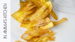 Plantain Chips Recipe [upl. by Ailegnave]