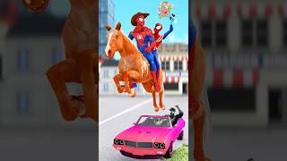 Spider man cartoon made a road 🛣️spiderman cartoon [upl. by Nnyroc671]