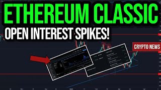 Ethereum Classic Open Interest SPIKES  Latest Crypto News [upl. by Beitris]