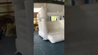 Mini White Wedding Bounce House [upl. by Grantham251]