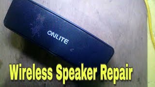 Wireless Bluetooth Speaker Repair  Charging Connector Problem  Servicing [upl. by Eirrak101]