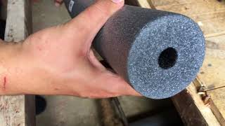 How To Insulate A Suspended Floor And Wrap Central Heating Pipes [upl. by Ashlen17]