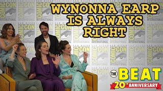 WYNONNA EARP Cast Interview SHES BACK  Con Daily SDCC 24  San Diego ComicCon [upl. by Hadeehsar]