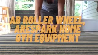 Ab Roller Wheel Arespark Home Gym Equipment for Core Workout flatstomach abroller pilates hiit [upl. by Ahnavas540]