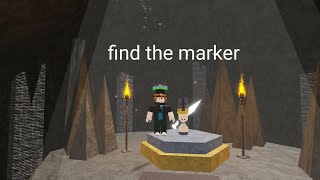 roblox find the marker how to get Excalibur marker [upl. by Grodin]