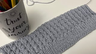 Easy Knitting Pattern for Beginners [upl. by Vitoria]