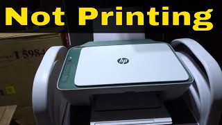 HP Deskjet Printer Not PrintingHow To Fix It EasilyStep By Step Tutorial [upl. by Aseel49]