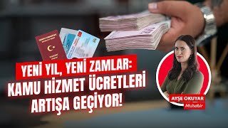 2025 Zamları Pasaport Ehliyet Emlak Vergisi ve Daha Fazlası Hakkında Bilmeniz Gerekenler [upl. by Htirehc747]